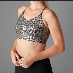 TAVI METALLIC SPORTS BRA XS